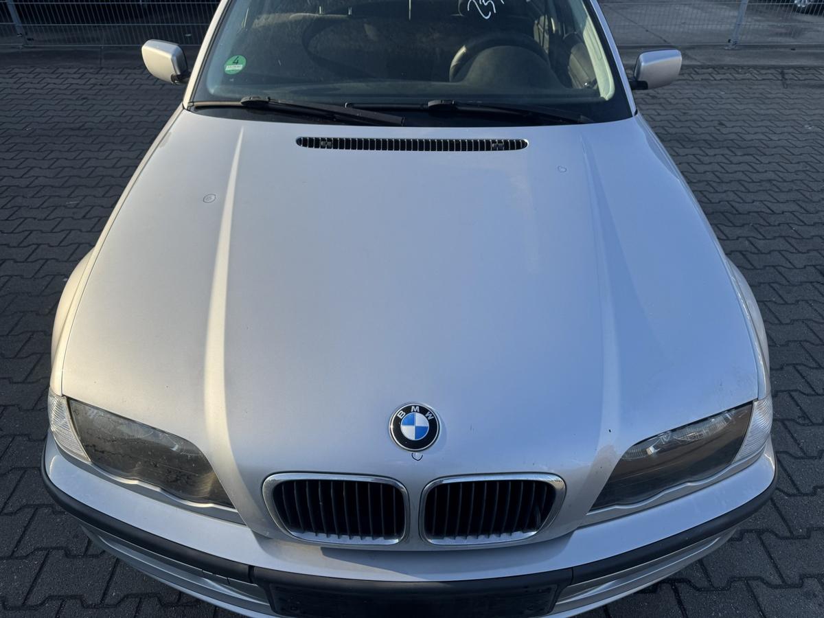 BMW 3er E46 original Motorhaube 354 Titansilber Bj.1998